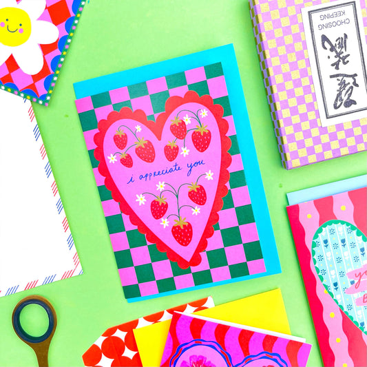 I Appreciate You Card