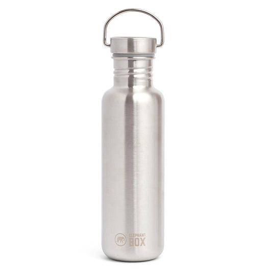 Elephant Box Stainless Steel Single-Wall Water Bottle 750ml