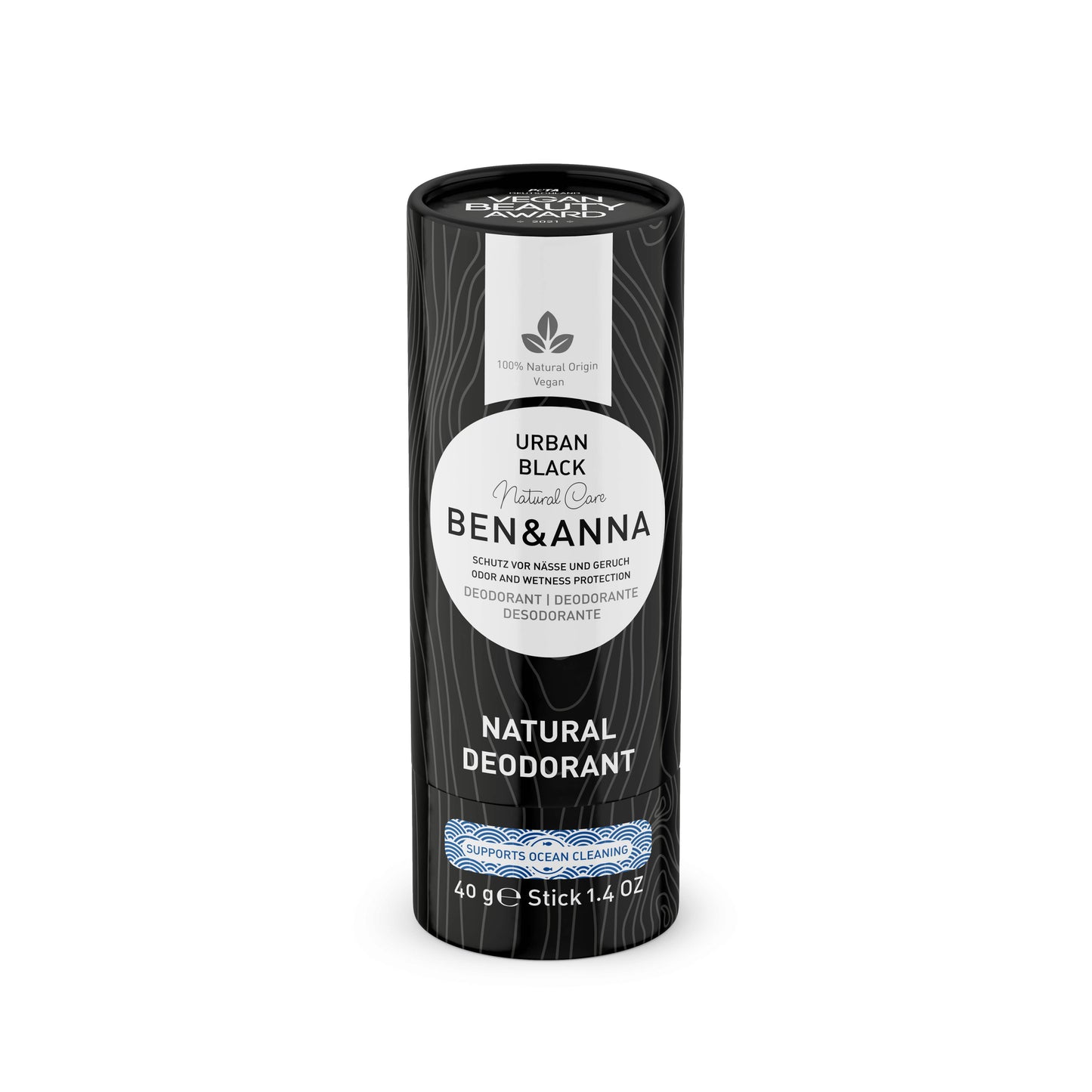 Ben & Anna Deodorant Stick - Urban Black