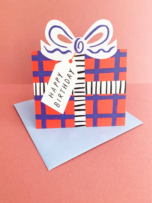 Birthday Bow Greeting Card