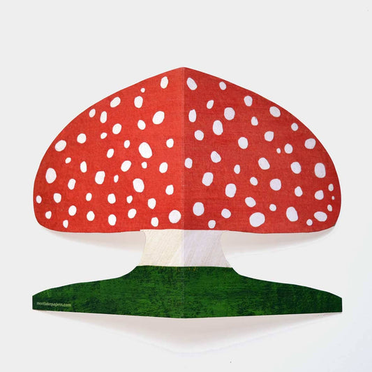 Red Mushroom Greeting Card