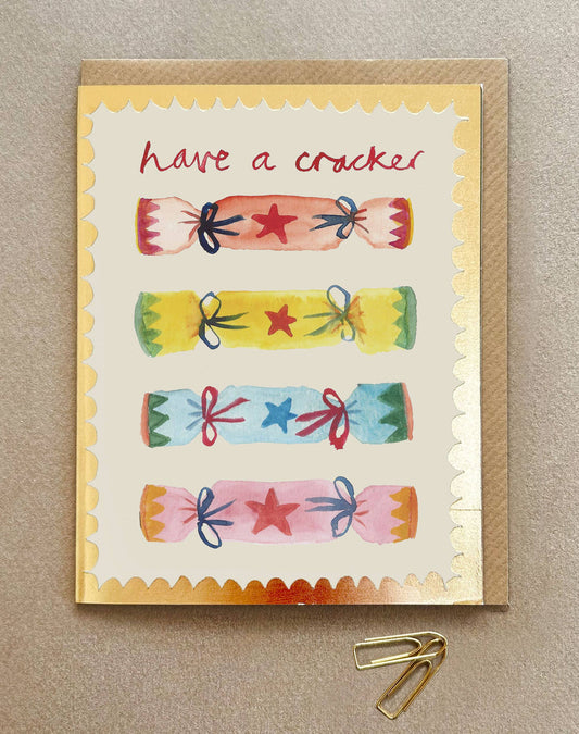 'Have a Cracker' Christmas Card