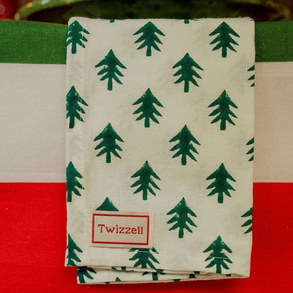 Festive Fir Napkin Set of 4