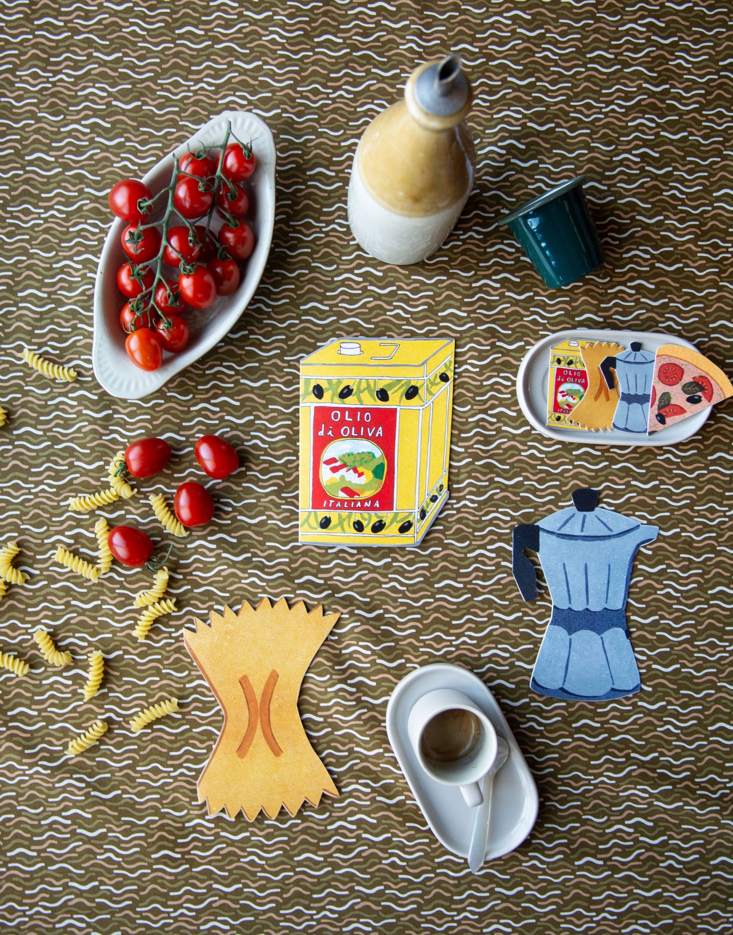 Moka Pot Espresso Maker Greeting Card