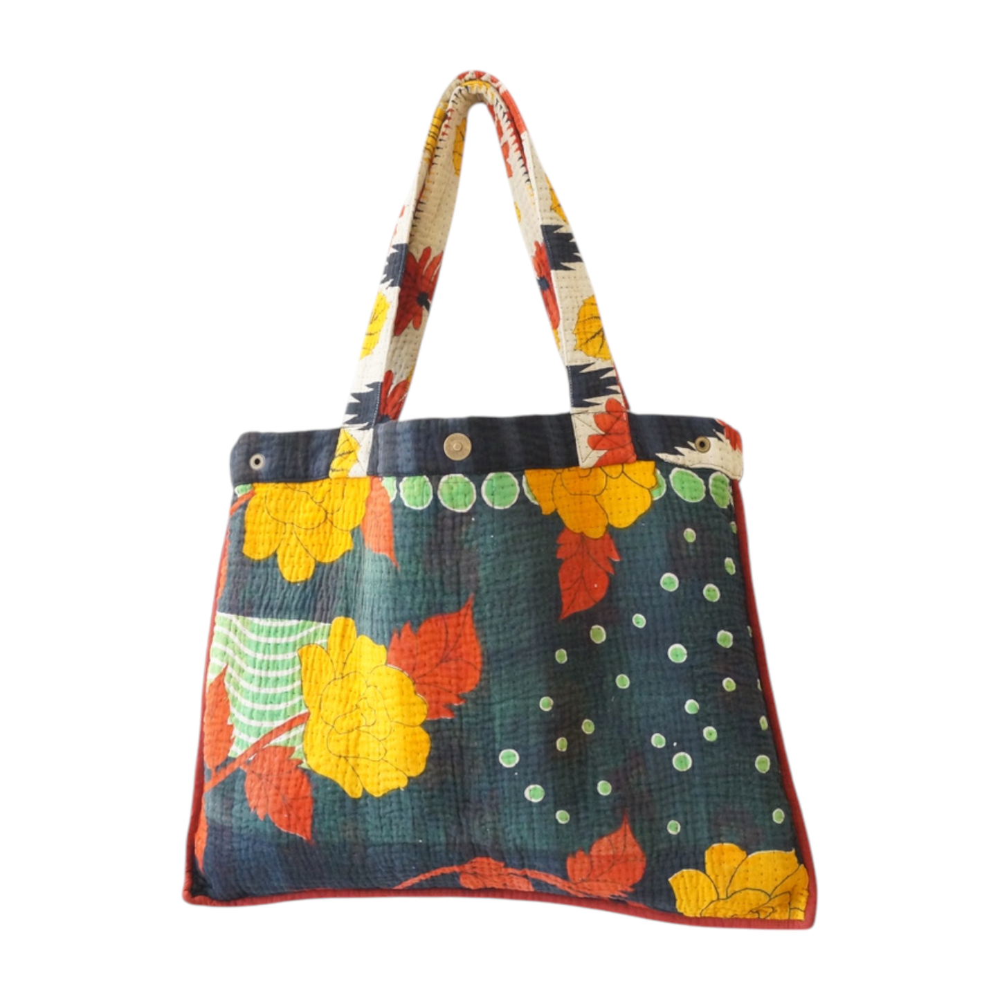 Goa Sunset Kantha Shoulder Bag