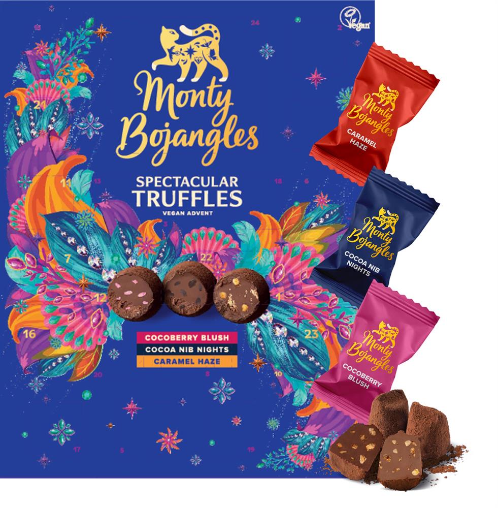 Monty Bojangles Spectacular Truffles Vegan Advent Calendar