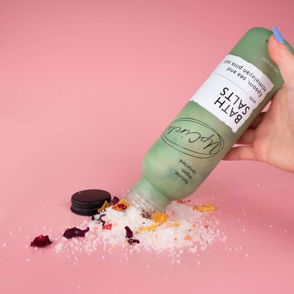 Bath Salts with Epsom, Sea & Himalayan Pink Salt