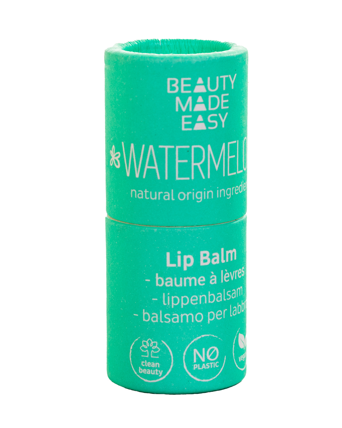 Vegan Paper Tube Lip Balm - Watermelon