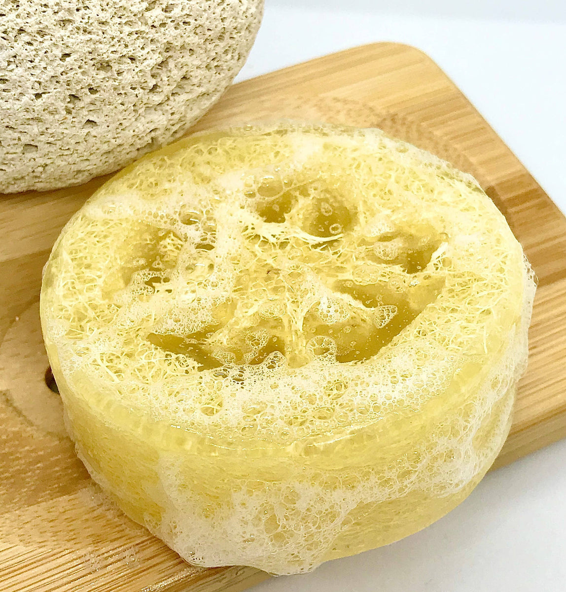 Orange Loofah Soap Lytchett Bay Soaps, Dorset SW Coast Refills