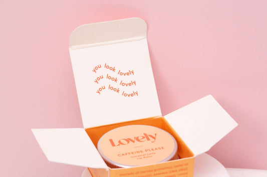 Lip Balm ‘Caffeine Please’ Caramel Latte