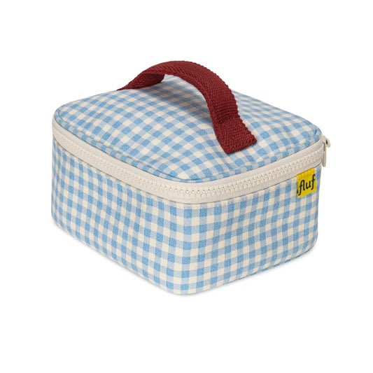 Fluf Mini Zip Cube - Gingham Sky (UK Exclusive)