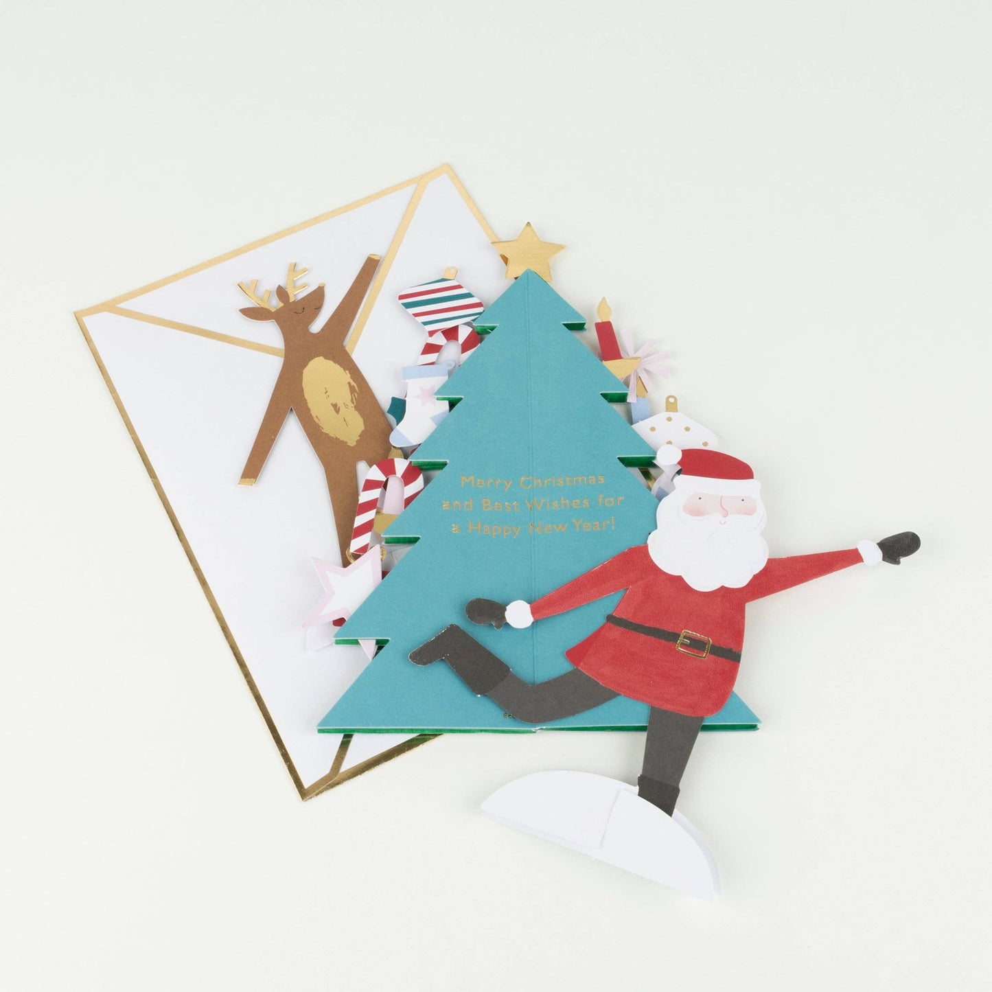 Festive Tree Pop Up Christmas Card