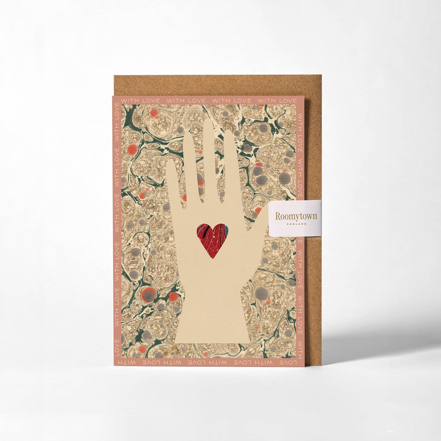 Greetings Card - Heart in Hand