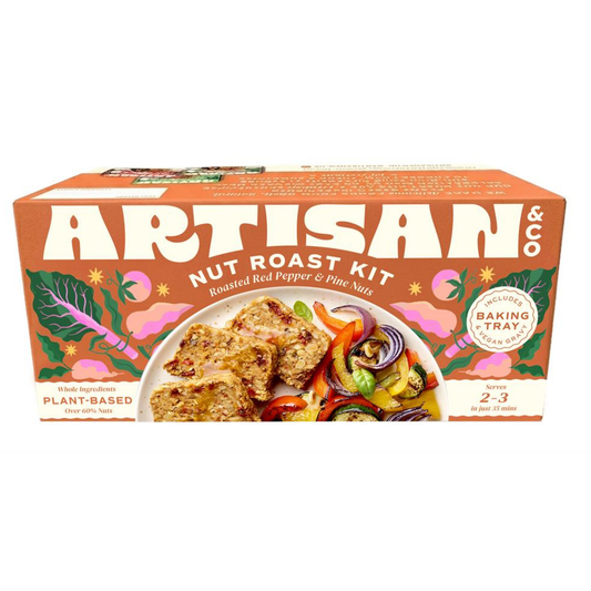 Artisan & Co Wild Mushroom Garlic & Herb Nut Roast Kit 212g