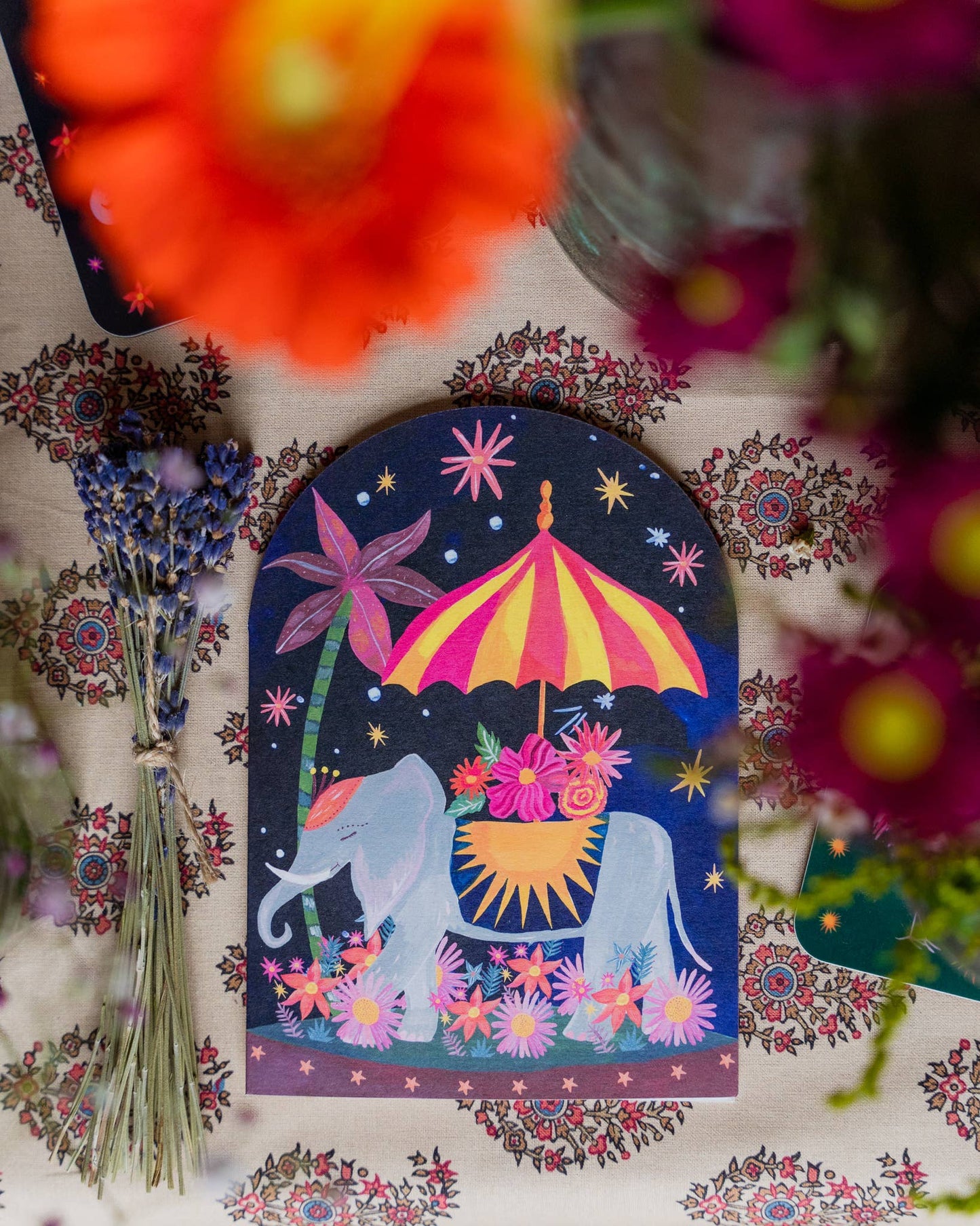 Elephant Parade Bell Jar Card