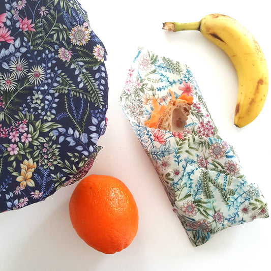 Botanical Large Beeswax Wrap 2 Pack
