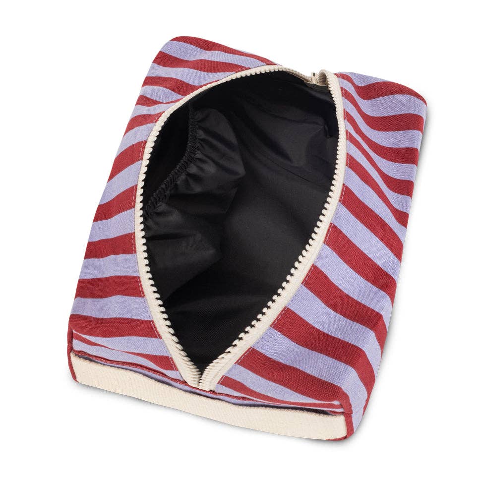 Fluf Traveller Bag - Awning Stripe Chili Pepper