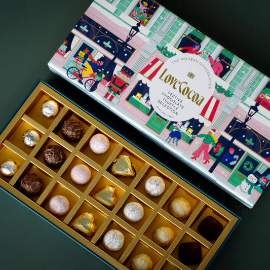 Love Cocoa - Festive 21 Piece Christmas Truffle Box
