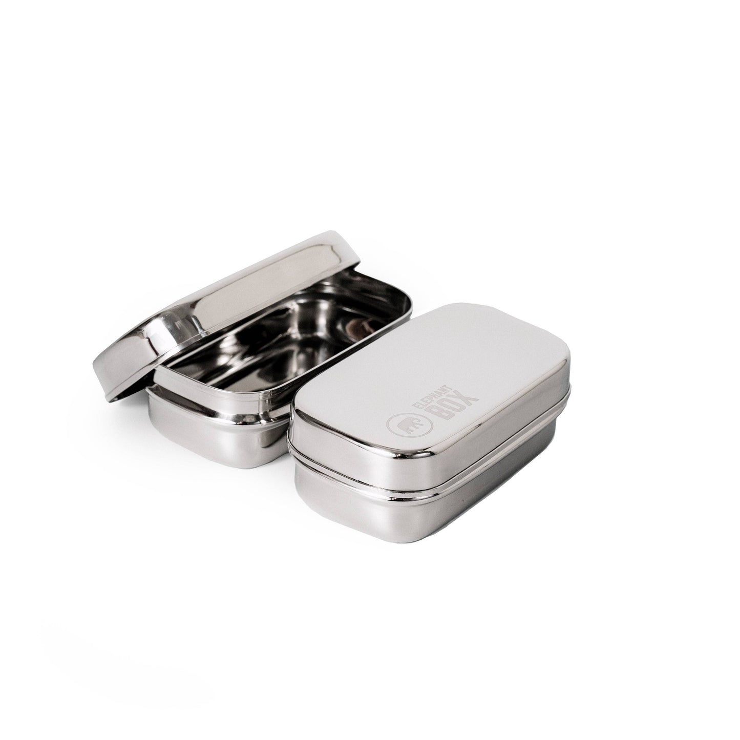 Elephant Box Stainless Steel Mini Snack Pod Pair