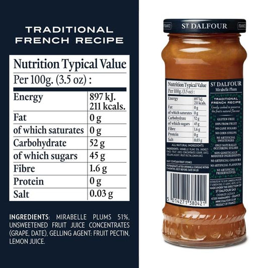 St. Dalfour Mirabelle Plum Jam