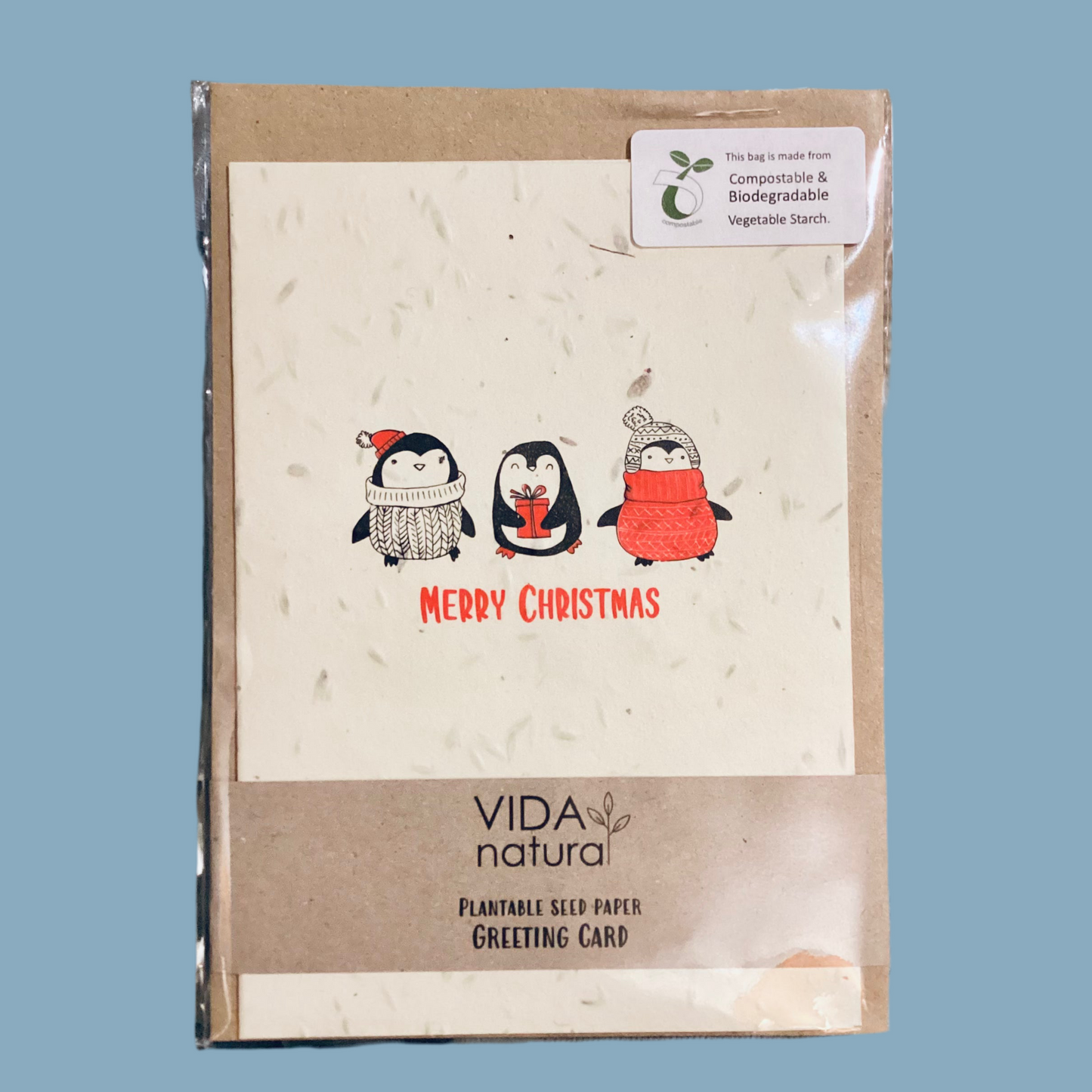 Merry Christmas Kawaii Penguins