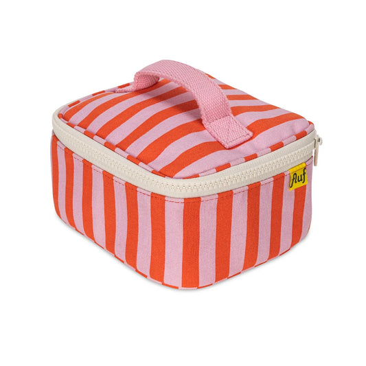 Fluf Mini Zip Cube - Awning Stripe Pink (UK Exclusive)