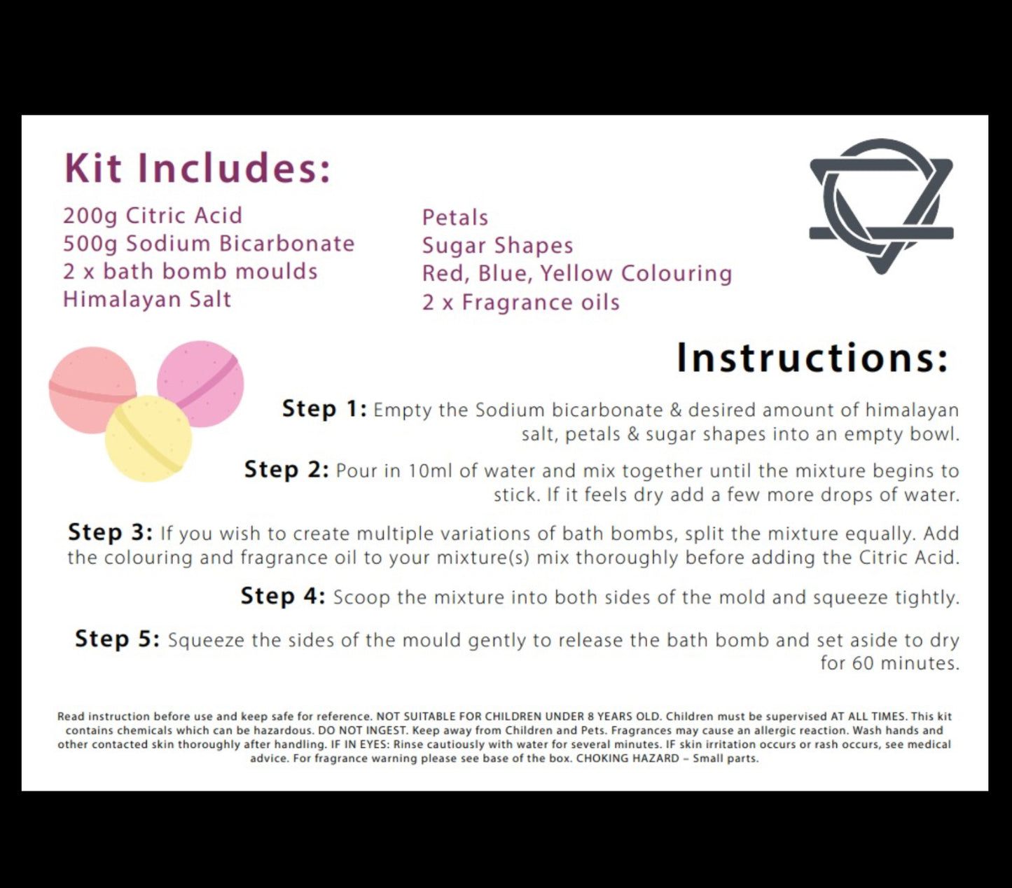 Bath Bomb Making Kit