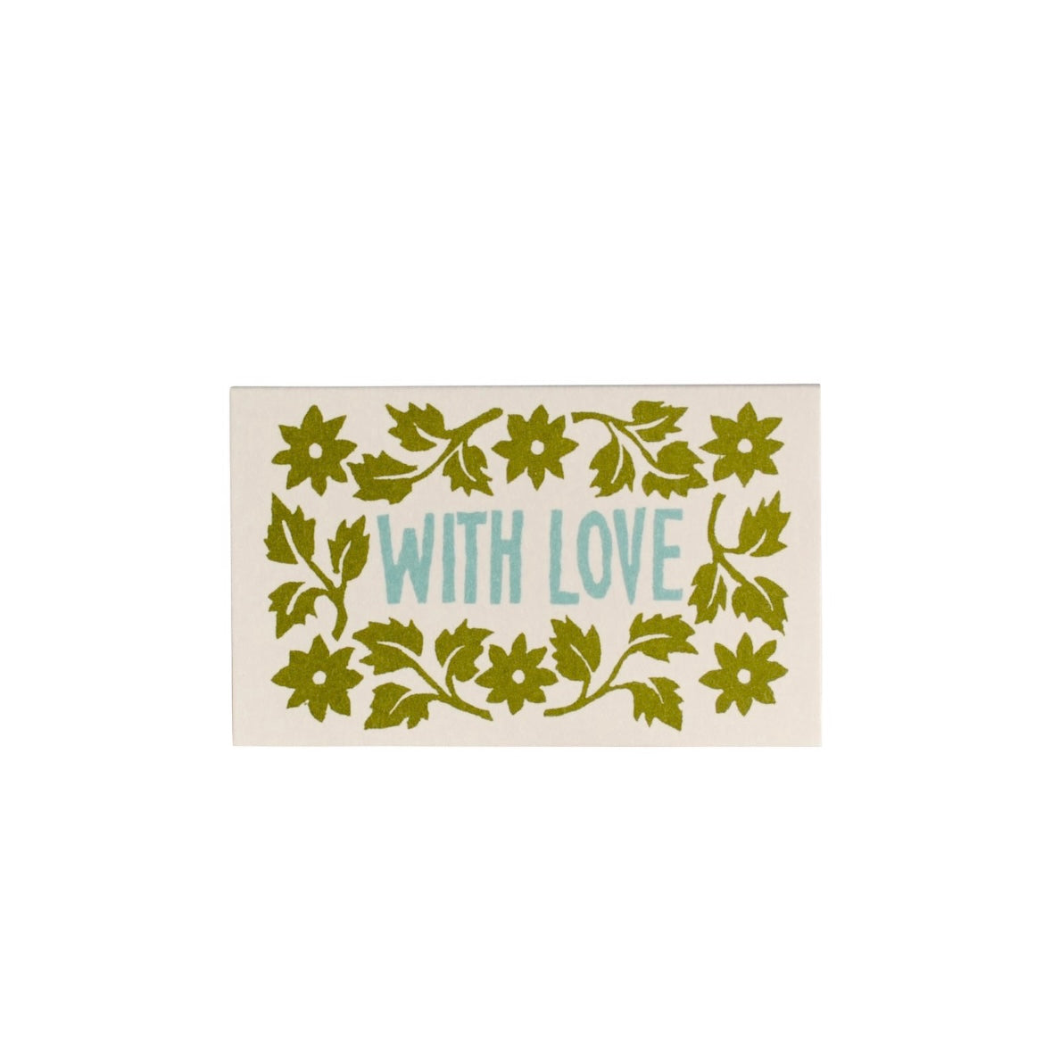 Pack of Leaves and Stars Gift Cards Green + Turquoise