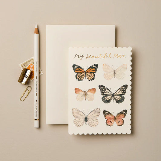 Butterfly ‘My Beautiful Mum’ Card