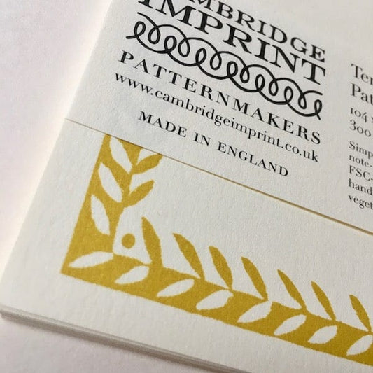 Cambridge Imprint Postcards with Patterned Border - Pack of 10