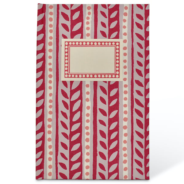 Hardback Notebook Charleston Border (Lined)