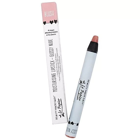Vegan Moisturising Glossy Lipstick - Beauty Made Easy