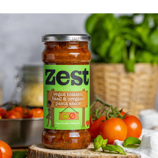 Zest Tomato, Basil & Oregano Pasta Sauce 340g