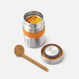 Insulated Leakproof Food Flask Orange