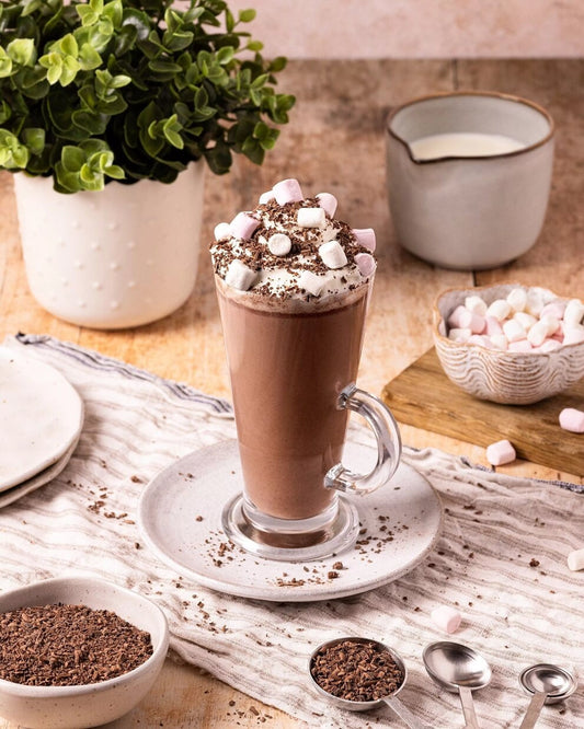 Cocoba Signature Drinking Chocolate Flakes - 55% Dark Chocolate (Naturally Vegan)