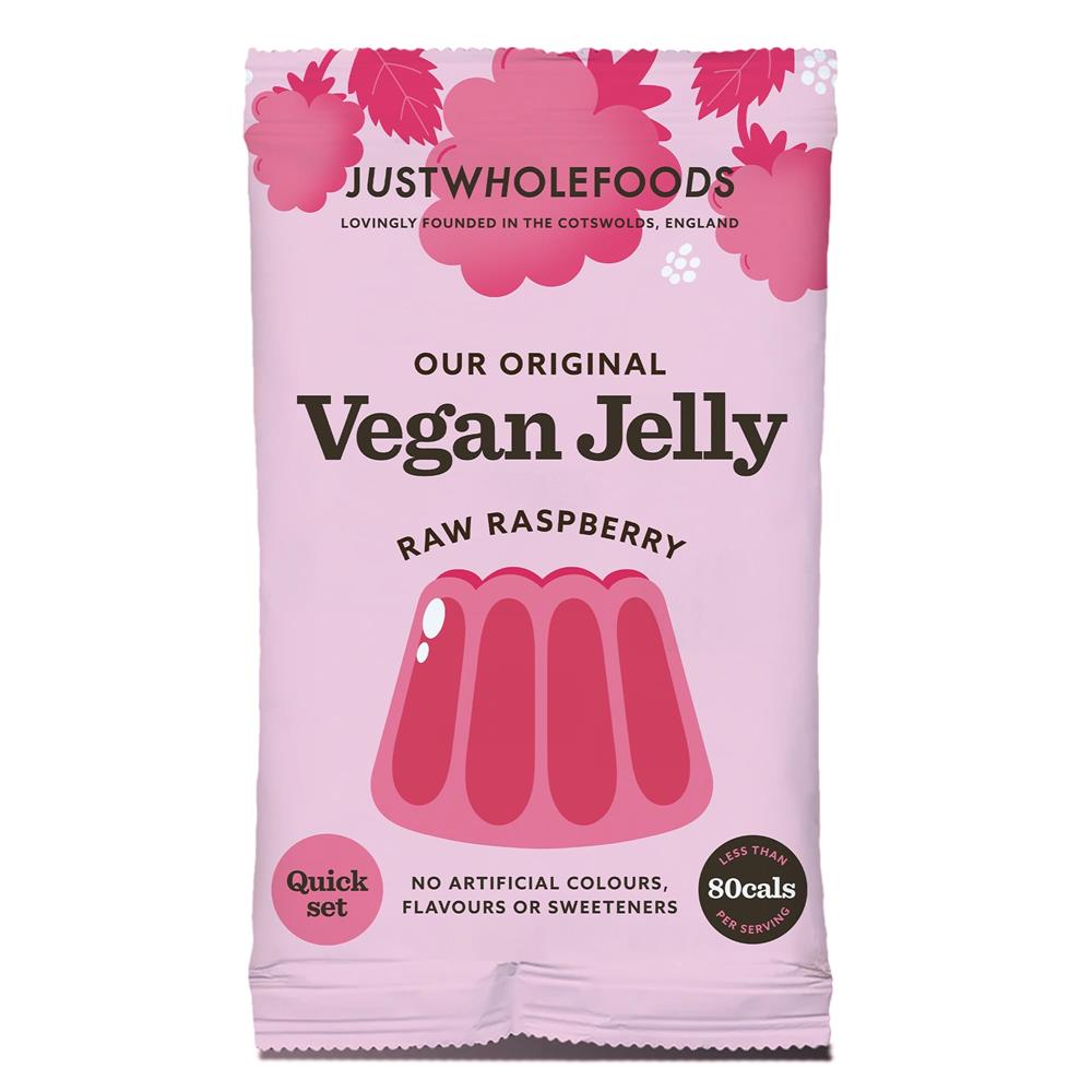Just Wholefoods Raspberry Vegan Jelly -85g
