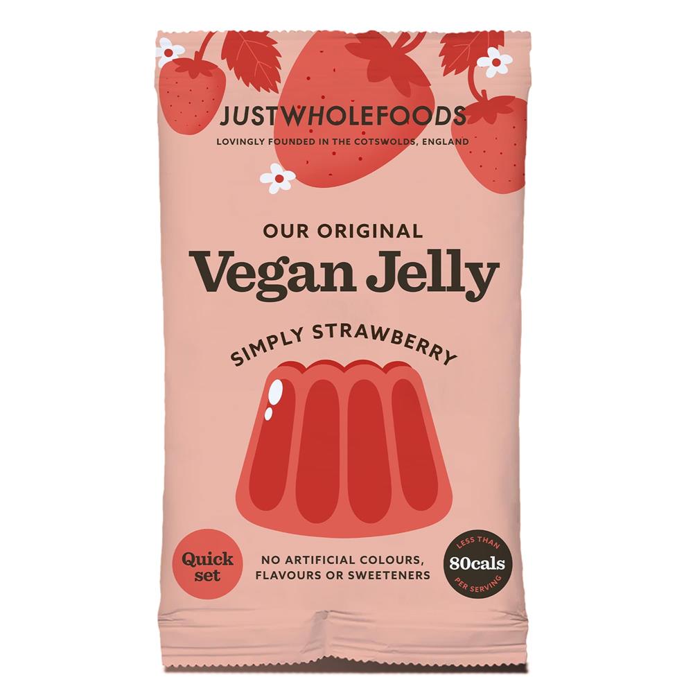 Just Wholefoods Strawberry Vegan Jelly -85g
