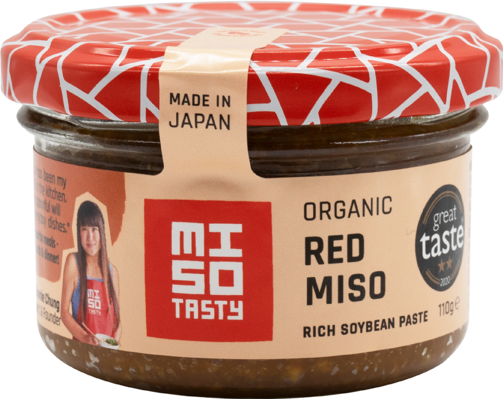 Miso Tasty Organic Red Miso Rich Soybean Paste 110g