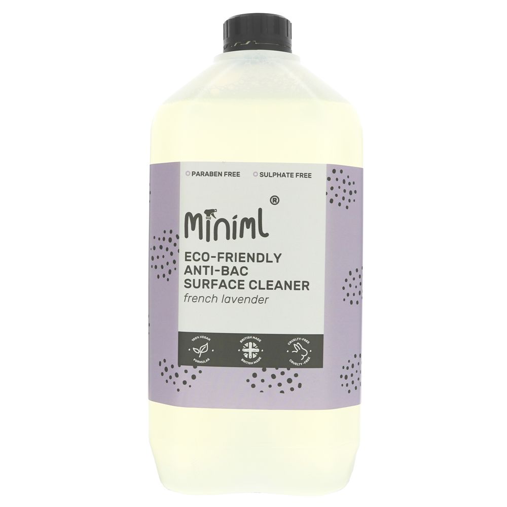 Miniml Anti-Bac Surface Cleaner French Lavender - 5L