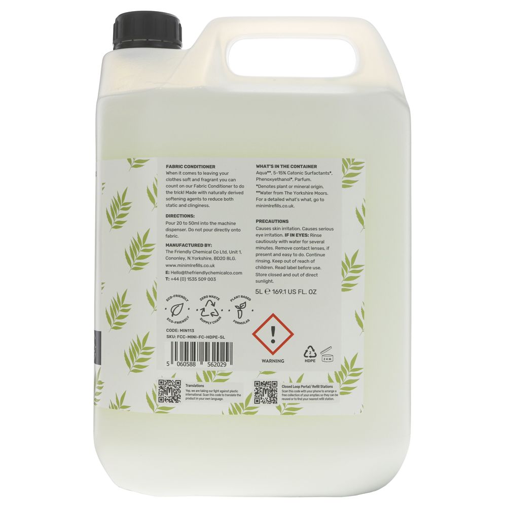 Miniml Fabric Conditioner Tropical Coconut - 5L