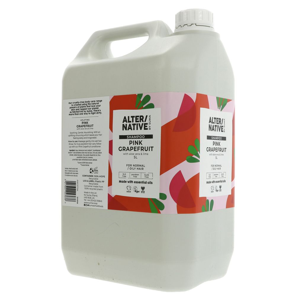 Alter/native by Suma Pink Grapefruit & Aloe Shampoo - 5L