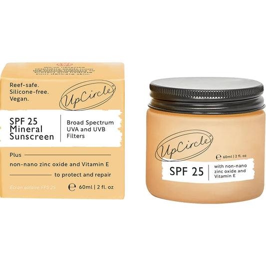 UpCircle SPF 25 Mineral Sunscreen - 60ml