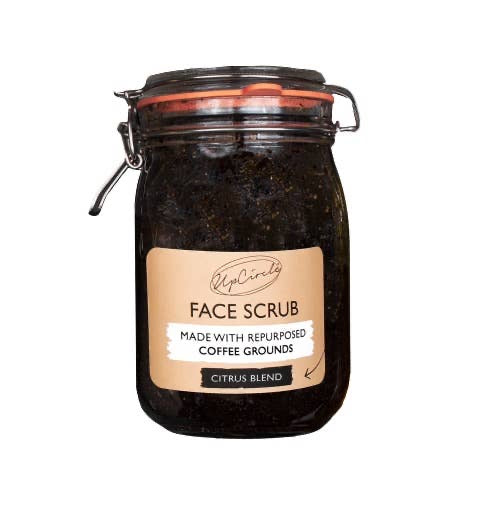 UpCircle Citrus Face Scrub with Coffee for Dry Skin 100ml