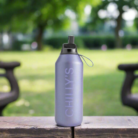 Chilly’s Series 2 Flip 500ml Bottle Matte Metallic Lavender