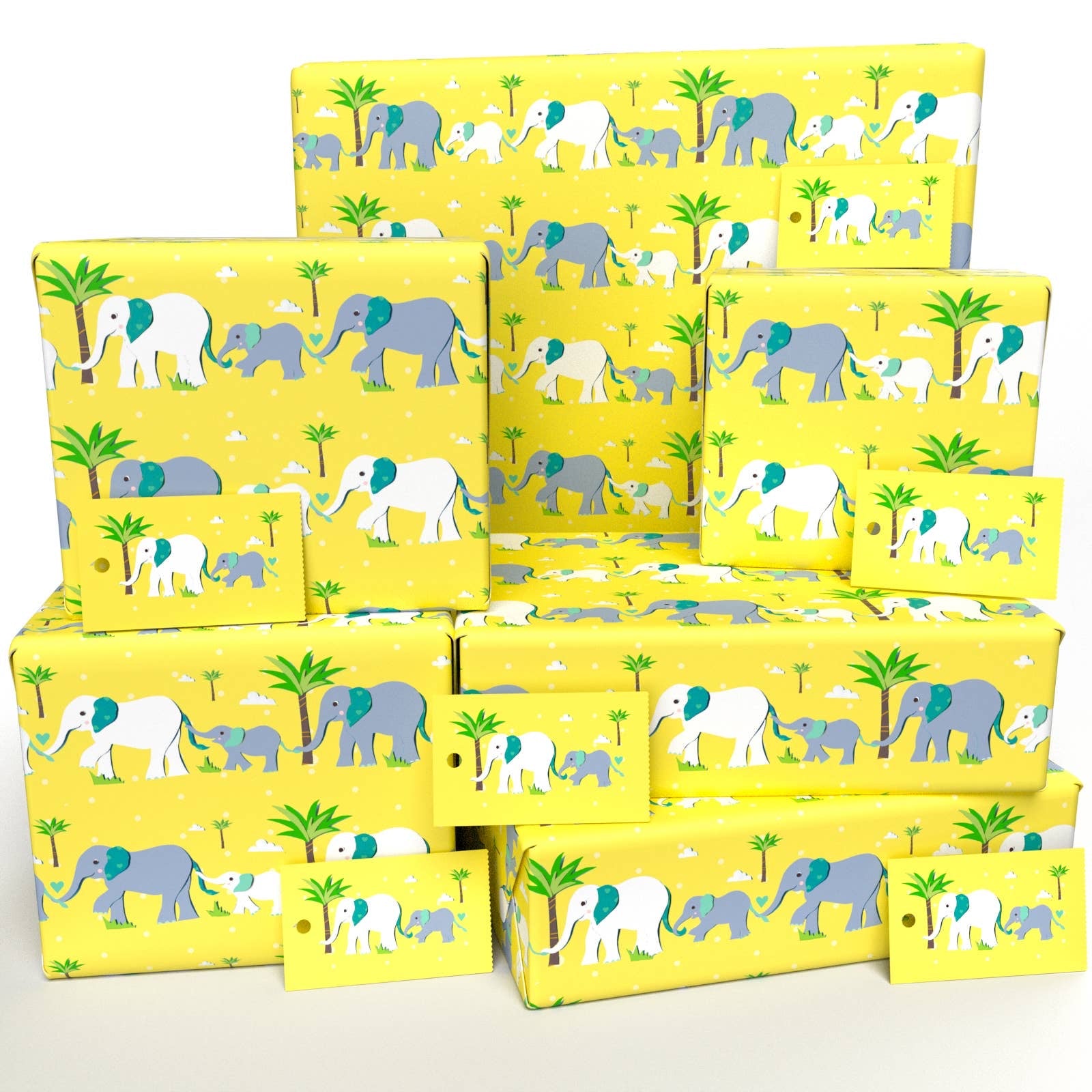 Children's Pink Baby Elephants - ECO Friendly Birthday - View #11