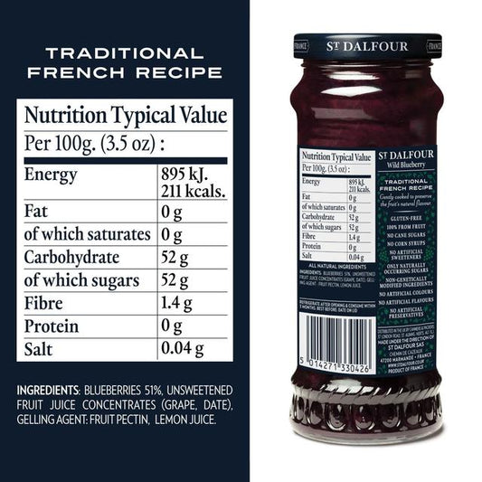 St. Dalfour Wild Blueberry Spread