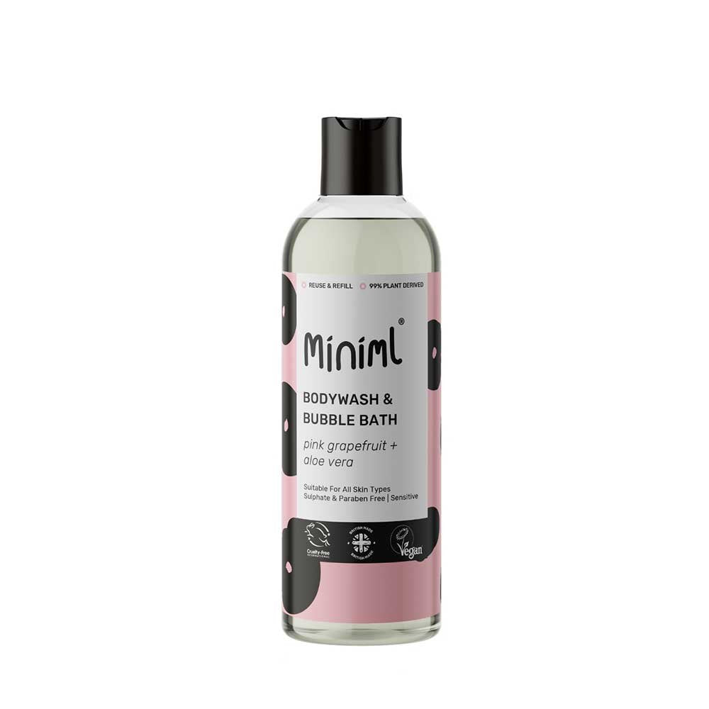 Mimiml Body Wash & Bubble Bath Pink Grapefruit & Aloe - 5L