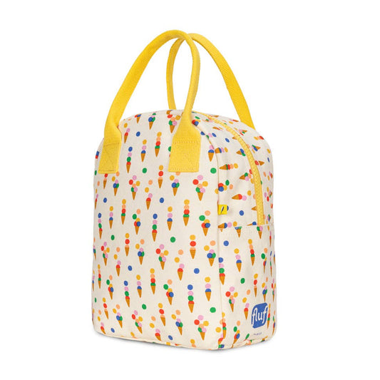 Fluf Zipper Lunch Bag Summer Cones