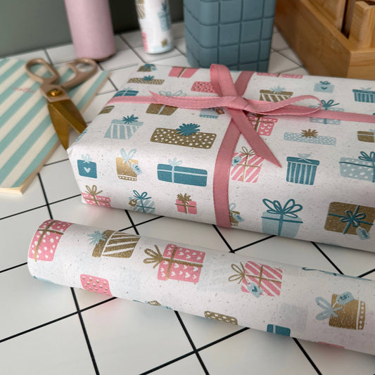 Luscious Pink 9mm Biodegradable Ribbon 5m Reel