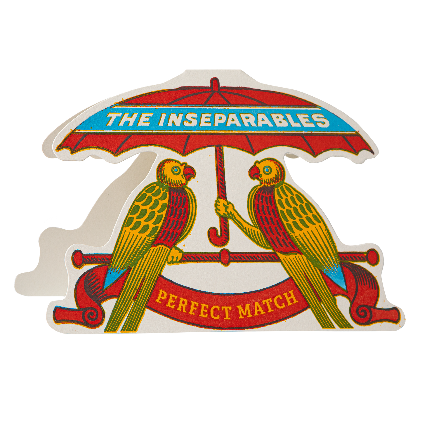 The Inseparables Cut Out Card